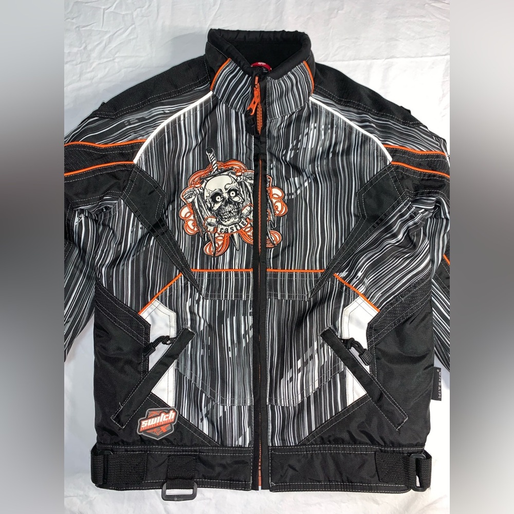 CASTLE X Racewear Snowmobile Jacket Switch special edition Skelton Racing Gear